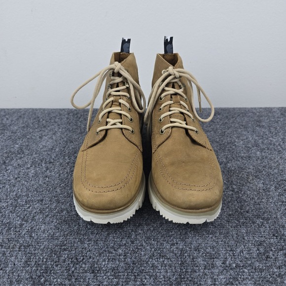 Sorel Atlas Chukka Men's‎ Boots Size 10 Tan Suede Lace-Up Outdoor Casual